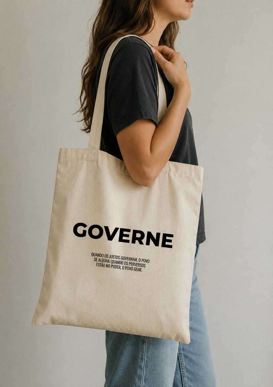 Bolsa de tecido Governe — Edição Purpose
